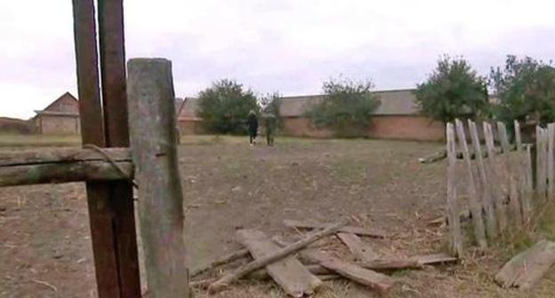 At the site of the shootout in the Kursk Region. September 30, 2017. Photo: screenshot of the video www.1tv.ru https://www.1tv.ru/news/2017-10-02/333713-v_kurskoy_oblasti_na_granitse_s_ukrainoy_proizoshla_perestrelka_pogib_pogranichnik