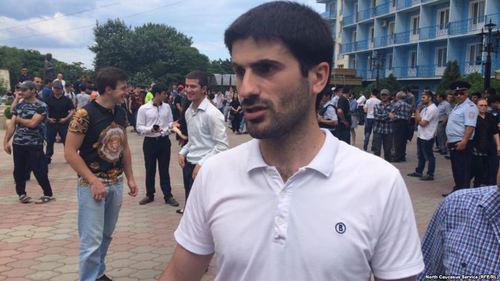 Marat Ismailov, organizer of the anti-corruption rally in Makhachkala. Photo: RFE/RL