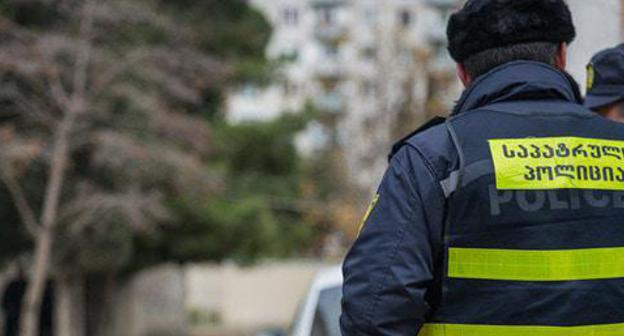 A law enforcer in Georgia. Photo: Sputnik/Levan Aviabreli