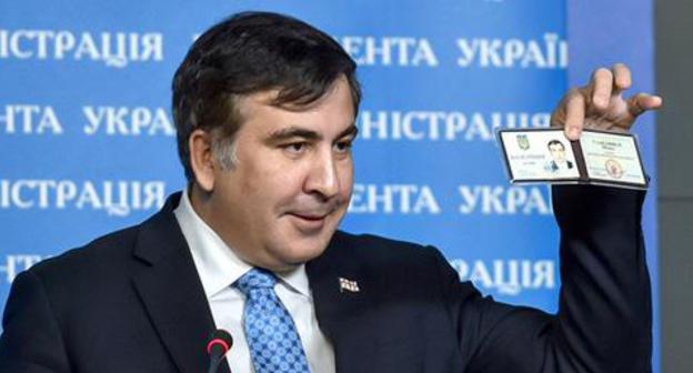 Mikhail Saakashvili. Photo: Sputnik/Nikolai Lazarenko, http://sputnik-ossetia.ru/news/20161121/3344415.html