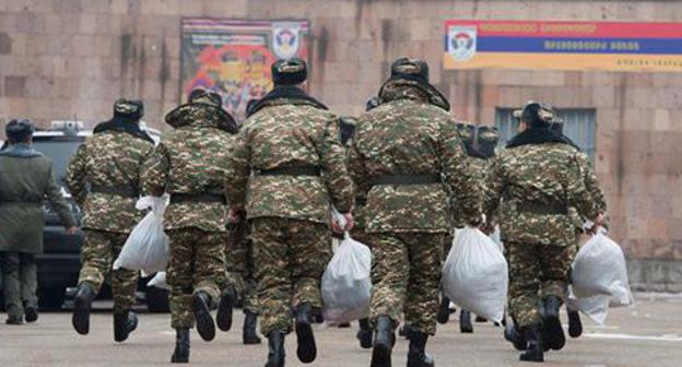 Armenian soldiers. Photo: © Sputnik/ Asatur Yesayants