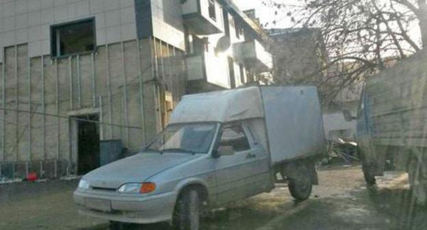 Demolition of a house in Kadyrov Street in Shali. Photo by the "Caucasian Knot" correspondent