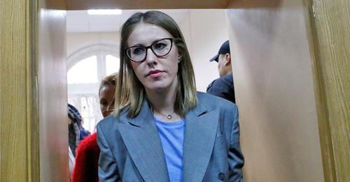 Ksenia Sobchak. Photo: REUTERS/Sergei Karpukhin