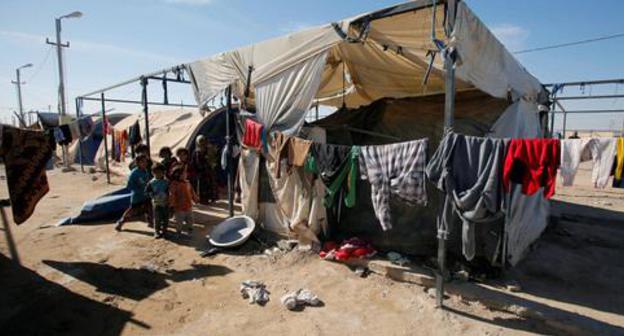 A refugee camp in Iraq. Photo: REUTERS/Khalid al-Mouisly