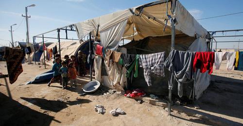 A refugee camp in Iraq. Photo: REUTERS/Khalid al-Mouisly