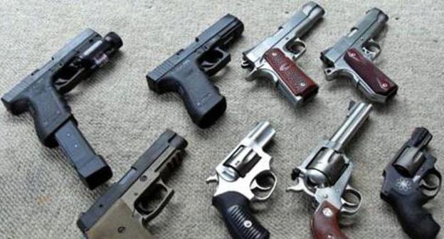 Glock pistols. Photo: Joshuashearn https://ru.wikipedia.org