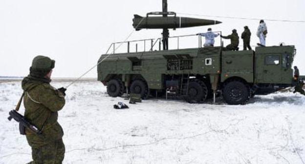 Military exercises at the "Kapustin Yar" test range in the Astrakhan Region. Photo by the press service of the Russian Ministry of Defence https://function.mil.ru