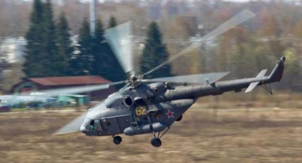 A Mi-8 helicopter. Photo: Alex Beltyukov (RFE/RL)