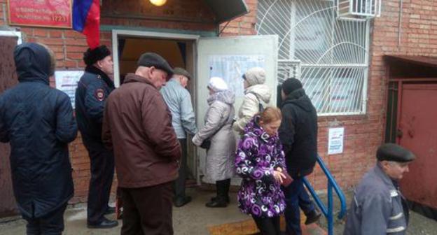 Presidential election at polling station No. 1723 in Rostov-on-Don. Photo by Konstantin Volgin for the "Caucasian Knot"