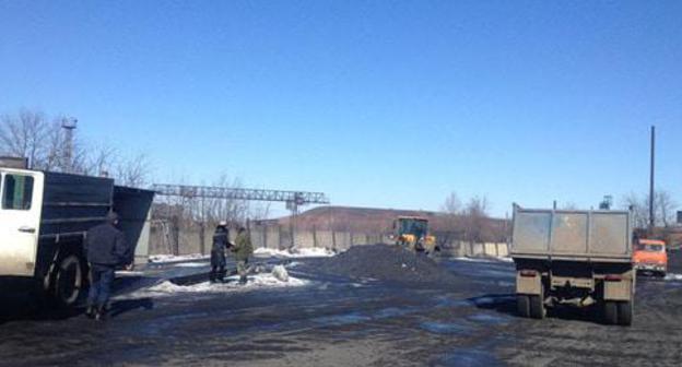 Coal for Gukovo miners, March 13, 2018. Photo by Vyacheslav Prudnikov for the Caucasian Knot. 