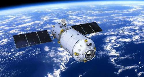 China's TianGong-1 space station. Photo: https://ru.wikipedia.org/wiki/Тяньгун-1