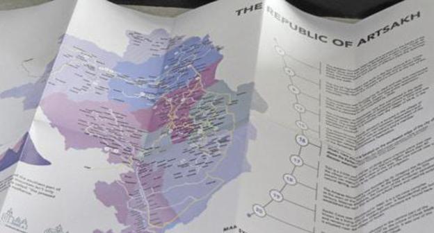 A new tourist map was presented in Nagorno-Karabakh. Photo by Alvard Grigoryan for the "Caucasian Knot"