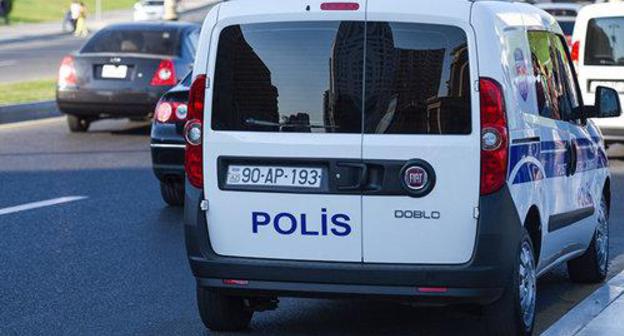 A police car in Azerbaijan. Photo © Sputnik / Murad Orujov https://ru.sputnik.az/incidents/20180428/415087934/baku-zaderzhany-vooruzhennye-lica.html