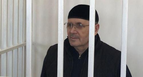 Oyub Titiev in the court room. Photo by the "Caucasian Knot" correspondent