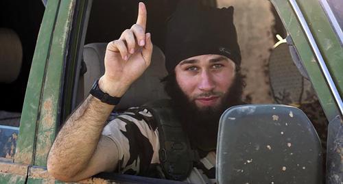 A militant of the terrorist organization "Islamic State" (IS) banned in Russia. Photo: REUTERS