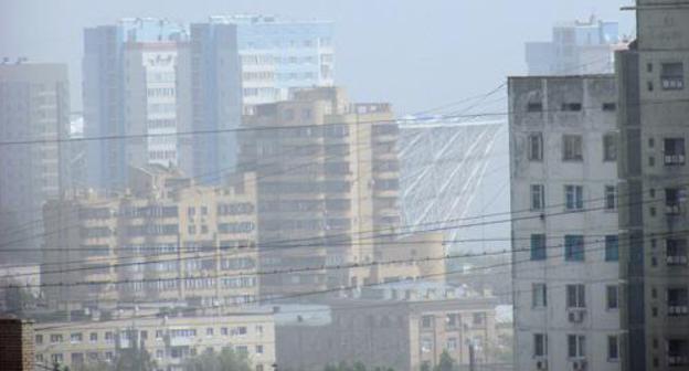 Smog over Volgograd. Photo by Vyacheslav Yaschenko for the Caucasian Knot. 