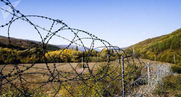 The border of Georgia and South Ossetia. Photo Sputnik /Natalya Ayriyan
https://sputnik-ossetia.ru/South_Ossetia/20180505/6325992.html