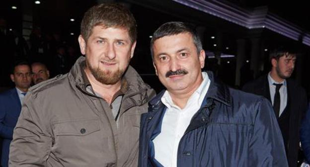 Ramzan Kadyrov (left) and Ramzan Tsitsulaev. Photo: Yuly Kochetov, https://uk.wikipedia.org/wiki/Цицулаєв_Рамзан_Лемаєвич