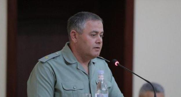 Artak Davtyan, chief of the General Staff of the Armed Forces of Armenia. Photo: press service of the Ministry of Defence of Armenia, http://www.mil.am/ru/persons/99