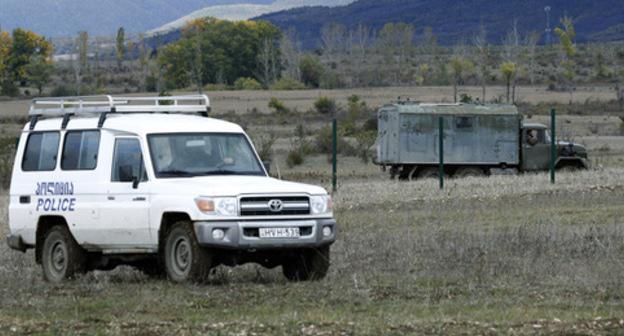 Border of South Ossetia and Georgia. Photo: REUTERS/David Mdzinarishvili