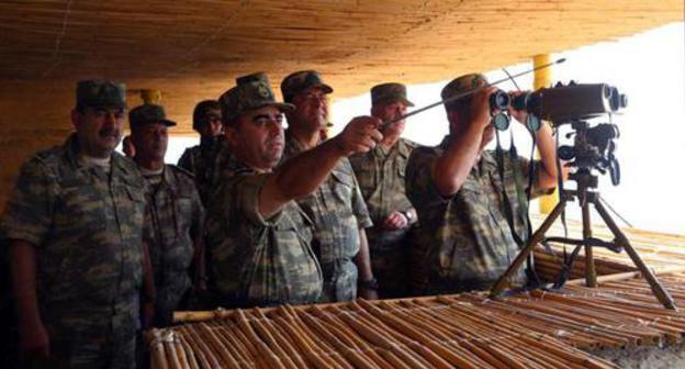 The Azerbaijani soldiers. Photo http://mod.gov.az/ru/foto-arhiv-045/?gid=19981