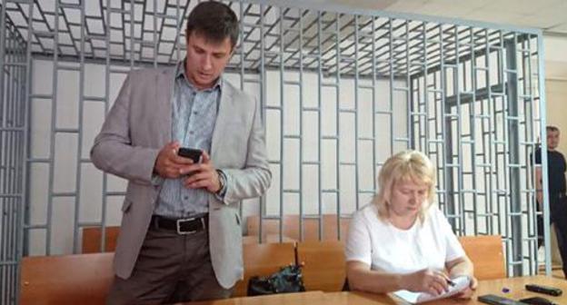 Advocates Petr Zaikin and Marina Dubrovina. Photo: press service of HRC 'Memorial'