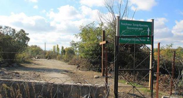 South Ossetia-Georgia border. Photo: press service of the KGB of South Ossetia, https://sputnik-ossetia.ru/South_Ossetia/20170915/4862219.html