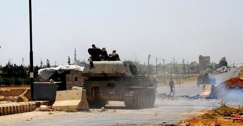 War in Syria. Photo: SANA/Handout via Reuters