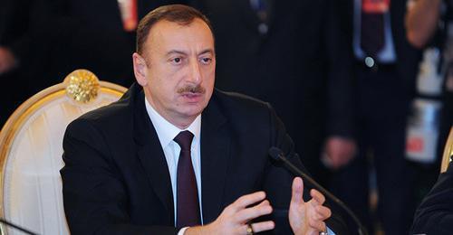 Ilham Aliev. Photo is provided by the press service of Azerbaijani President