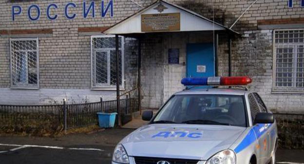 A police department in the Shali District. Photo https://66.мвд.рф/news/item/1322005/Nashi_proekti/