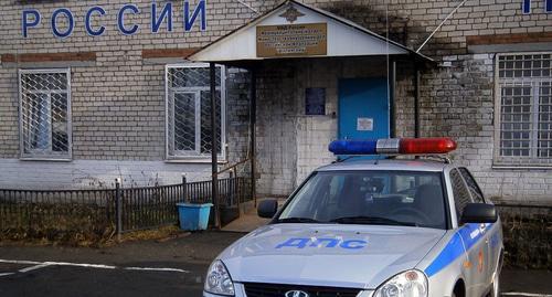 A police department in the Shali District. Photo https://66.мвд.рф/news/item/1322005/Nashi_proekti/