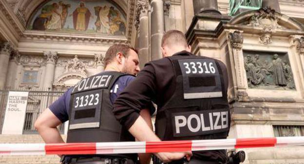 The German police. Photo Fabrizio Bensch (Reuters)