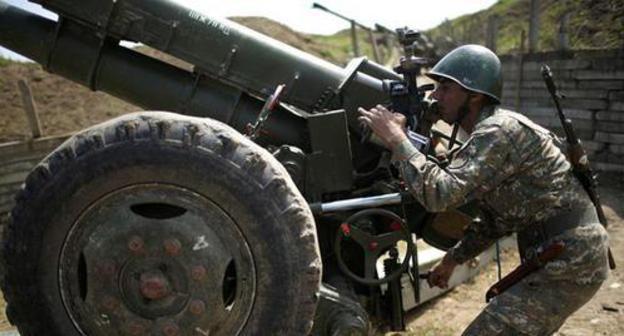 On the contact line in Nagorno-Karabakh. Photo: REUTERS/Staff