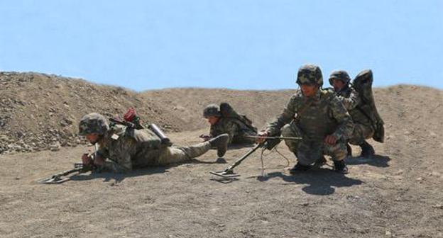 Azerbaijani servicemen, September 1, 2018. Photo: https://mod.gov.az//images/gallery/881d04d3cd5f44298a010c2ba6b9d2a7.jpg