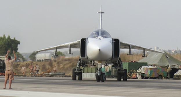 Russian military aircraft in Syria. Photo: Mil.ru https://ru.wikipedia.org/