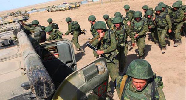 Exercises of the Russian military and the armed forces of Armenia. Photo https://structure.mil.ru/structure/okruga/south/news/more.htm?id=12197627@egNews