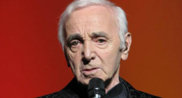 Charles Aznavour. Photo: Mariusz Kubik https://ru.wikipedia.org/