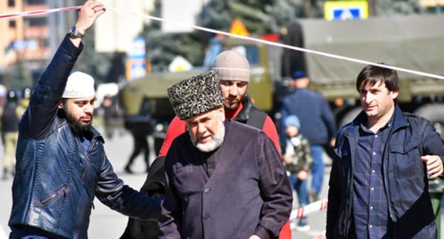 Rally participants in Magas, October 7, 2018. Photo is provided to the Caucasian Knot by Yakub Gogiev