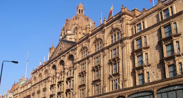 Harrods store in London. Photo: Sokkk https://ru.wikipedia.org/wiki/Harrods