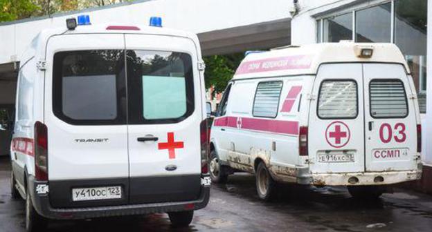 Hospital in Krasnodar. Photo: © Elena Sineok / Yuga.ru https://www.yuga.ru/articles/society/8397.html