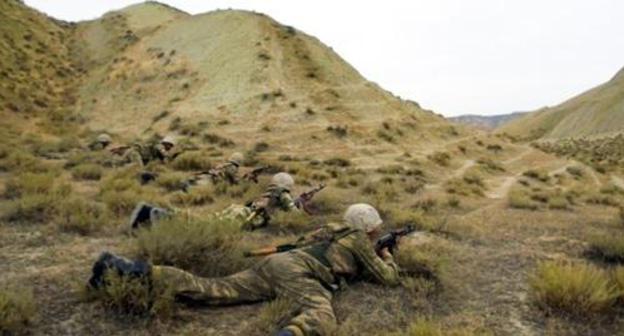 Soldiers of the Azerbaijani army. Photo https://mod.gov.az/ru/foto-arhiv-045/