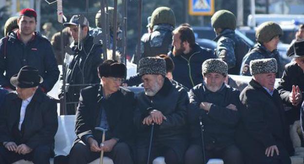 Rally in Magas. October 2018. Photo by Yakub Gogiev for the "Caucasian Knot"