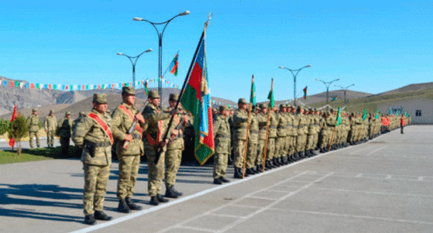 The Azerbaijani Army. Photo https://mod.gov.az/ru/foto-arhiv-045/?gid=24837