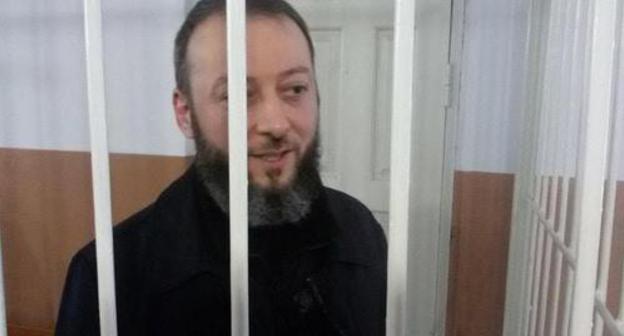 Magomed Khazbiev at a court session. Photo by Umar Yovloy for the "Caucasian Knot"