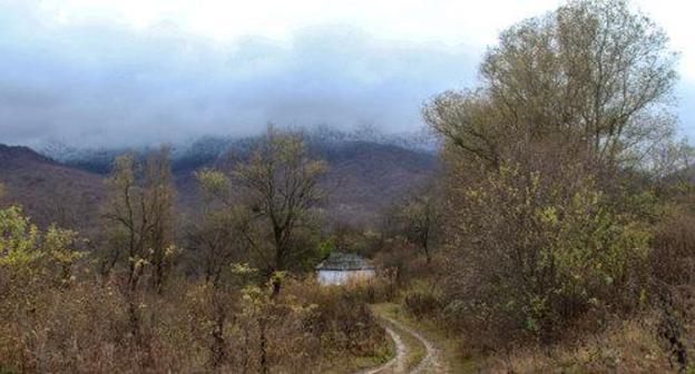 A territory near the village of Dattykh. Photo by Zurab Pliev for the "Caucasian Knot"