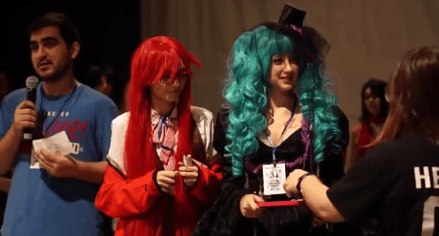 Participants of the anime festival held in Makhachkala in 2016. Photo: screenshot of the video "AniDag anime festival 2016" https://www.youtube.com/watch?v=4pEOVTG1fmc