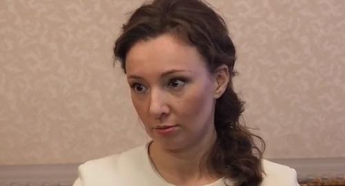 Anna Kuznetsova. Photo: screenshot of the video "Kuznetsova: Female circumcision is unacceptable if doctors say it is harmful" https://www.youtube.com/watch?v=2Qary-VQyP8