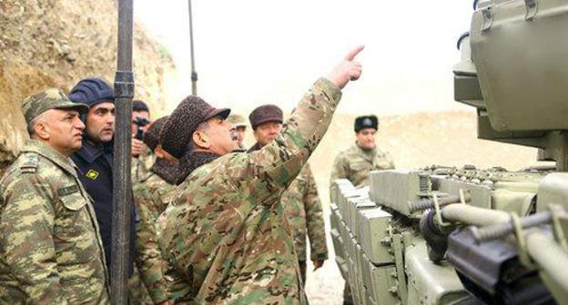 Minister of Defence of Armenia joins opening of tank unit in the near-front zone. Photo: https://mod.gov.az/ru/foto-arhiv-045/?gid=25099