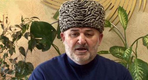 Isa Khamkhoev. Photo by the Ingush Spiritual Administration of Muslims (SAM) https://www.youtube.com/watch?v=GVsmQCWdgFA