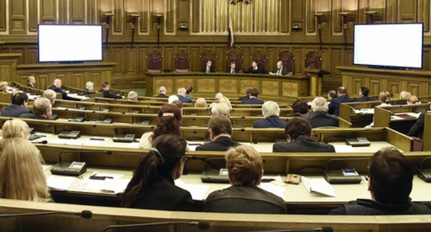 The meeting of the Russian Supreme Court. Photo: http://www.vsrf.ru